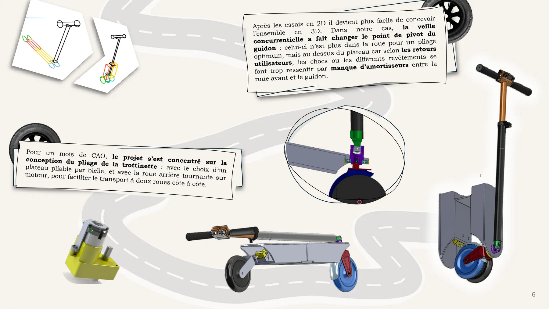 Planche 6 du portfolio — Trottinette du dernier kilomètre