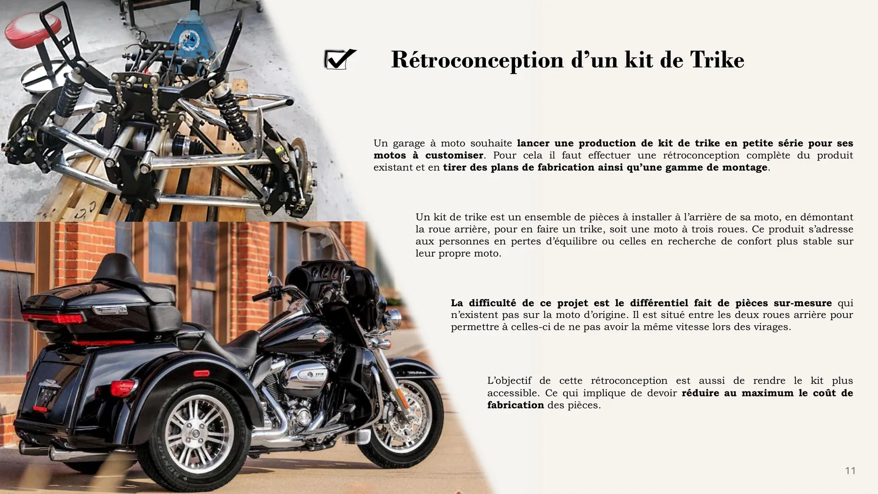 Planche 11 du portfolio — Kit de trike